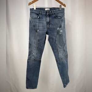 Faith Connexion Vintage Nat Denim‎ Running Jeans in Blue Size 33